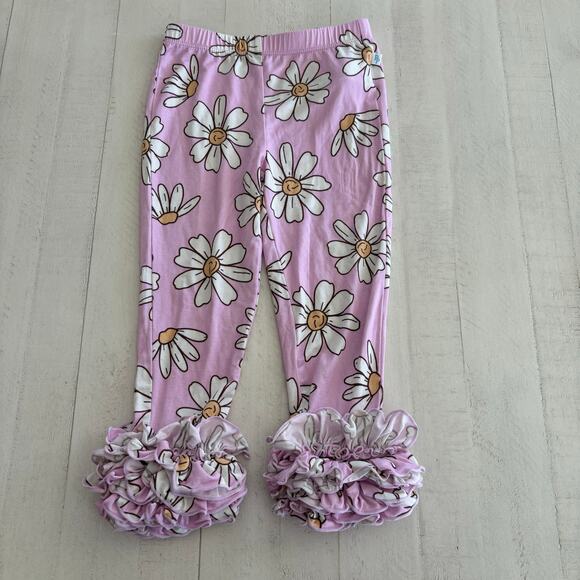 Posh Peanut Jamie Cha Cha Leggings Size 3-4 EUC - Picture 2 of 3